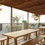 Musk Kashmir Urban Housing-Indochine Style By The Water-Elevator-100M2 Rooftop Pool