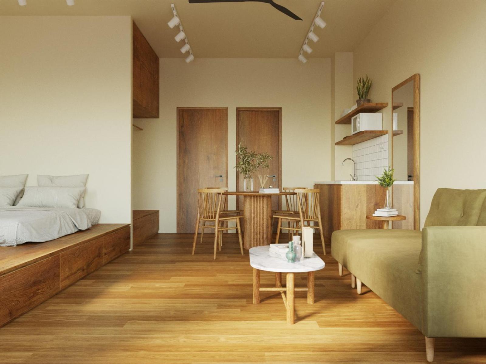 Musk Kashmir Urban Housing-indochine Style By The Water-elevator-100m2 Rooftop Pool
