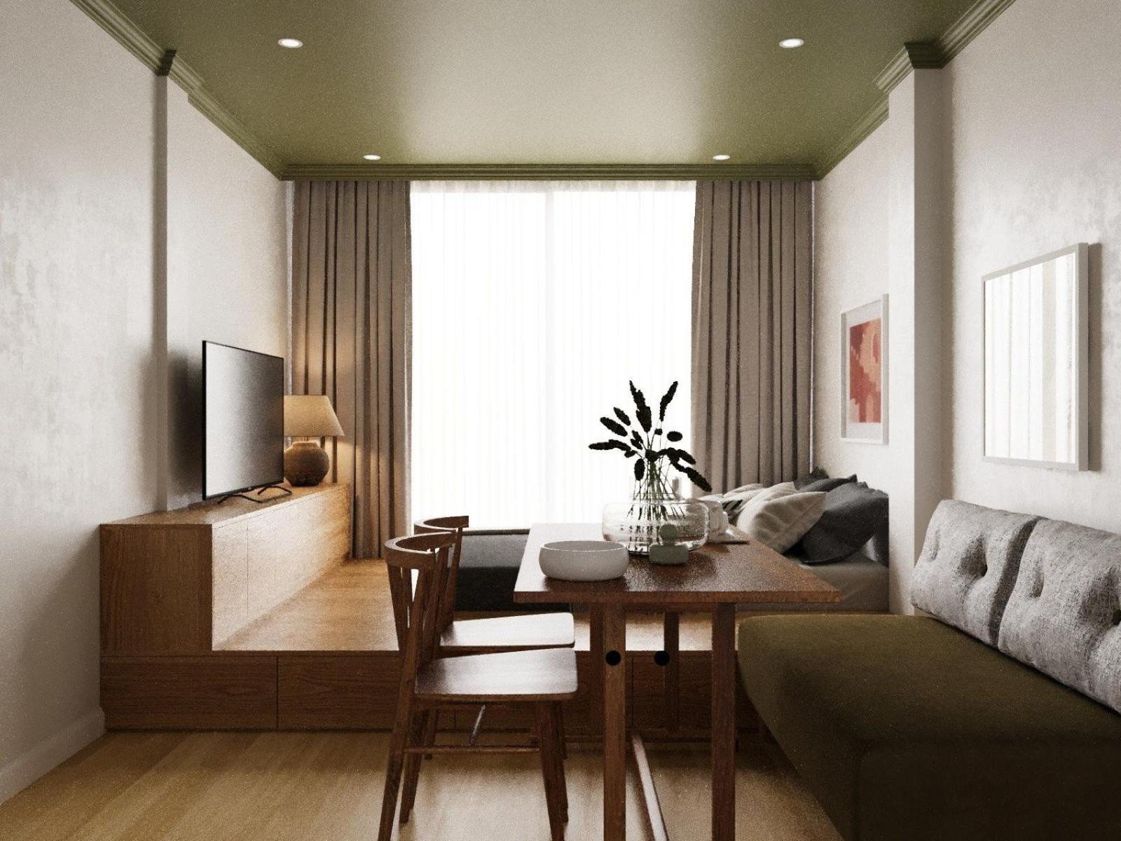 Căn hộ Musk Kashmir Urban Housing-indochine Style By The Water-elevator-100m2 Rooftop Pool